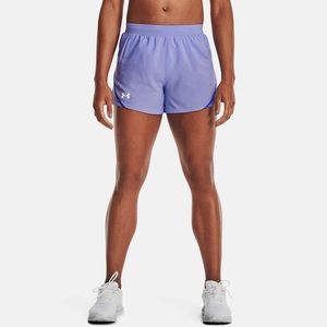 Under Armour Women’s Purple & Blue Running Shorts